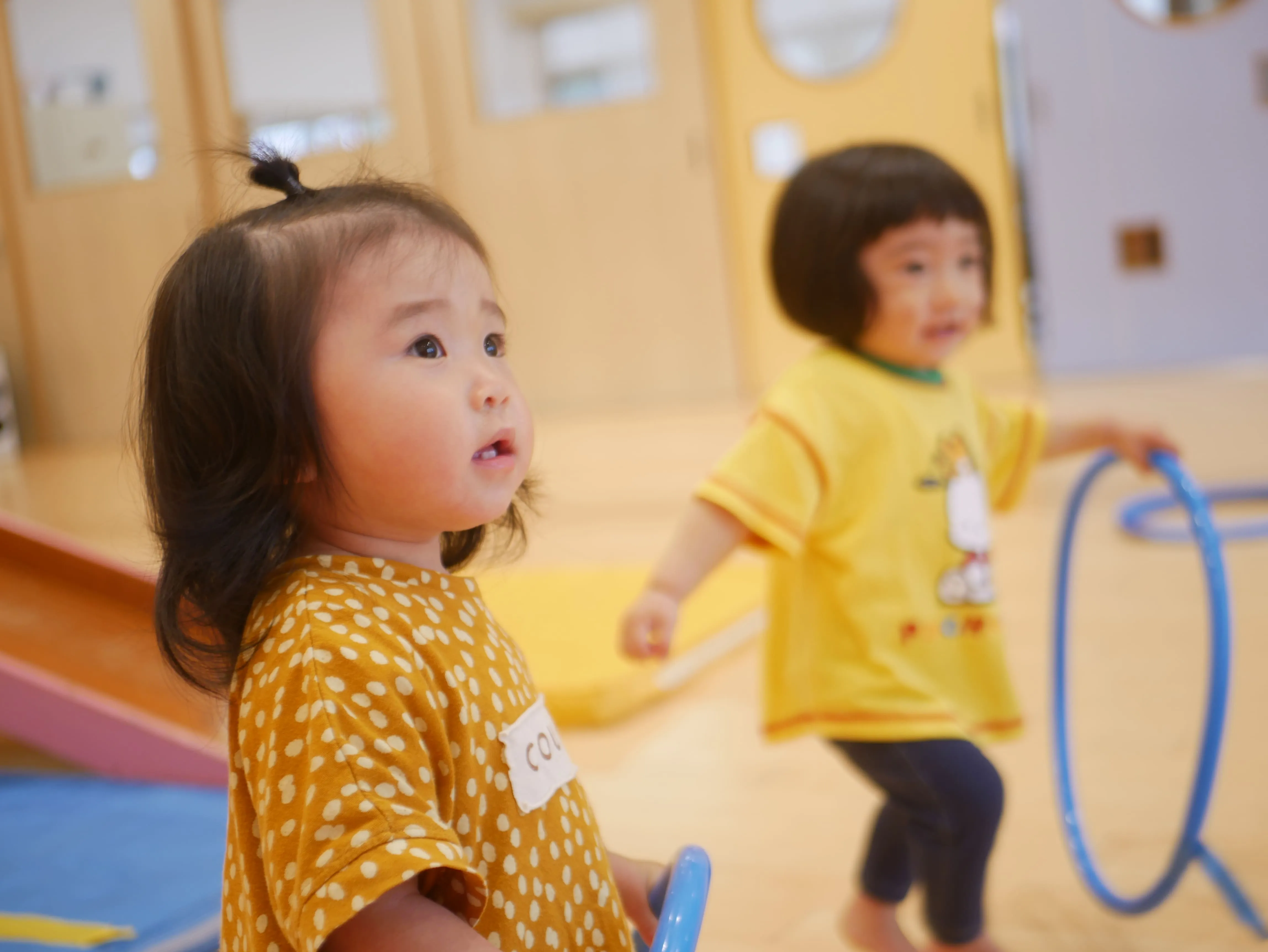 運動あそび＆リトミックの様子